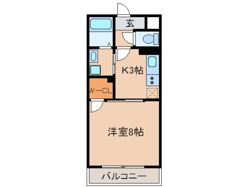 間取図 蔵岡マンション