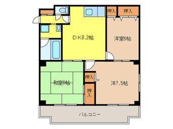 間取図 ルナパリス