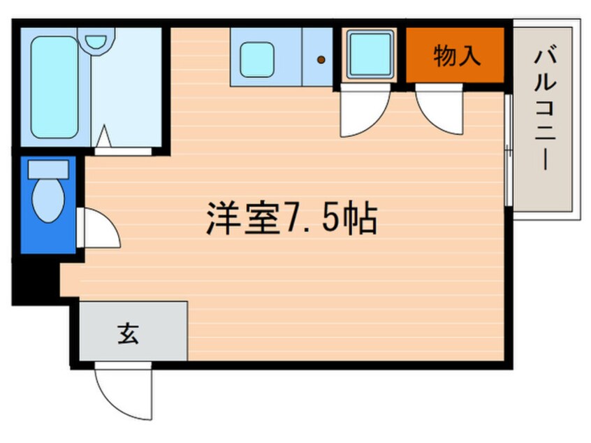 間取図 サンテラス一乗寺