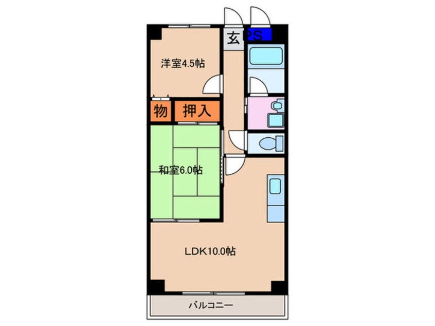 間取図 メゾンパート１