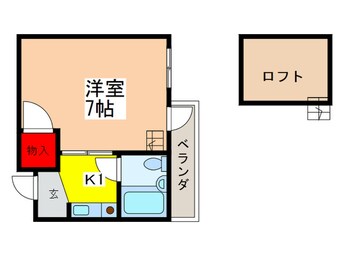 間取図 レジデンス真上