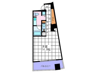 間取図 ｻﾞ ﾀﾜ- ｵｵｻｶﾚｼﾞﾃﾞﾝｽ