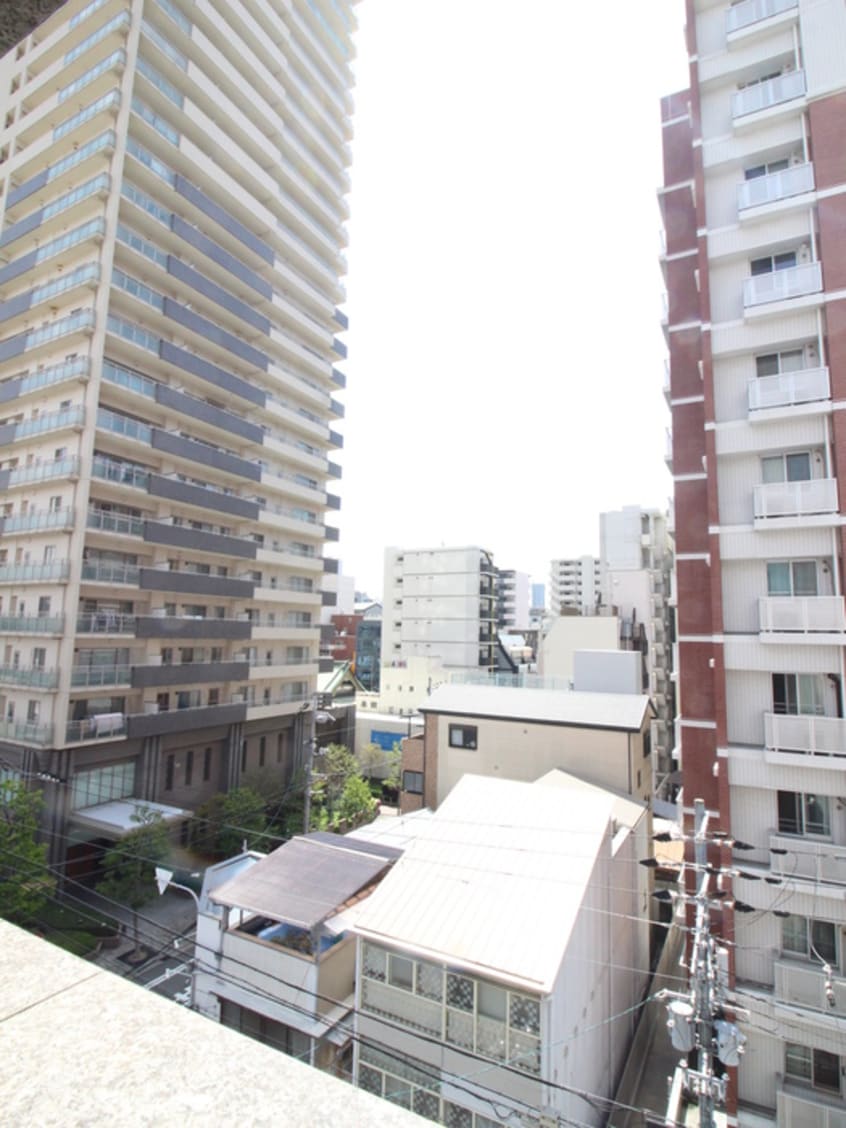 室内からの展望 ゴックス南森町