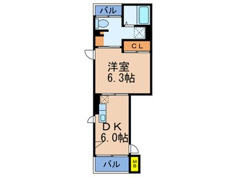 間取図 ﾙﾙ　ｵﾌﾞ　ｱﾜｼﾞﾌﾟﾛｸﾞﾚｯｿ