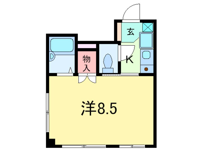 間取図 峰住吉ハイツ