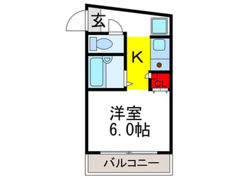 間取図 ラポール千里山