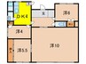 光南ハイツ 4DKの間取り