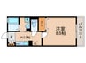メゾンリヴェ－ル 1Kの間取り