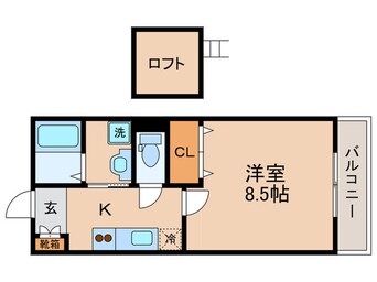 間取図 メゾンリヴェ－ル