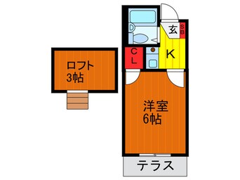 間取図 ビューコート門真