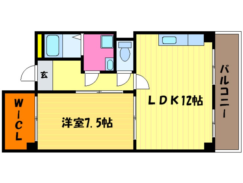 間取図 三弘マンション