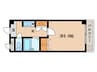 ラ・ヴィ－タ本町 1Kの間取り