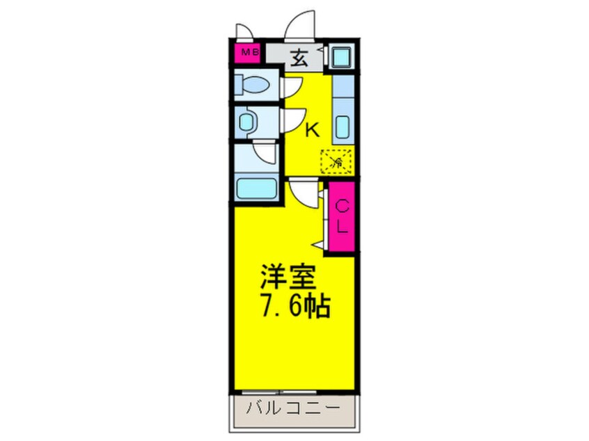 間取図 フジパレス札場