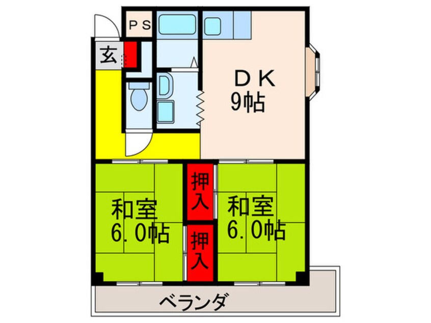 間取図 ファミ－ル吉村