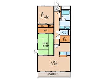 間取図 ニューロイヤル光進