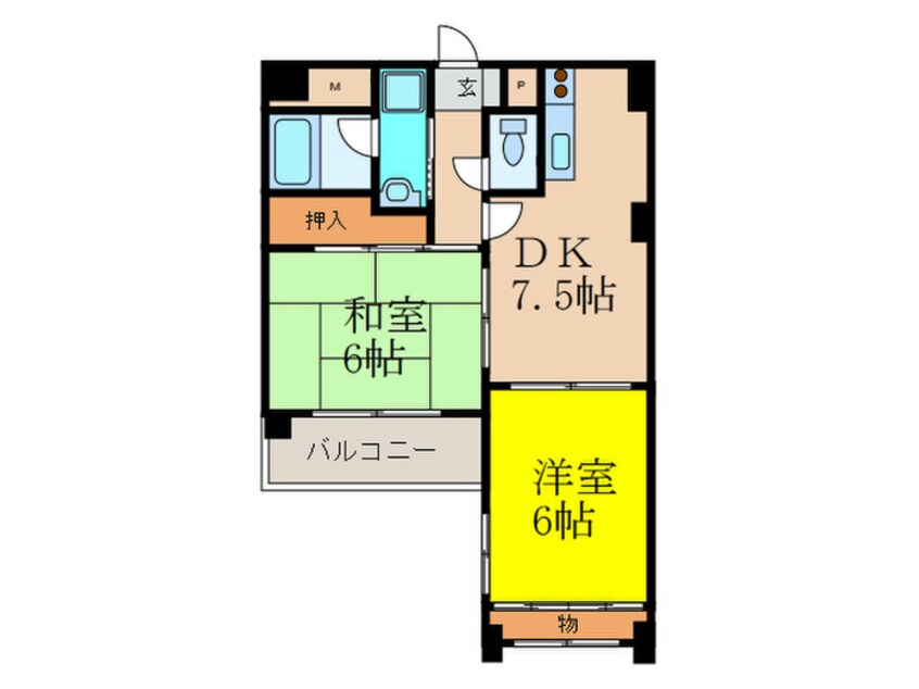 間取図 プロスペリティ