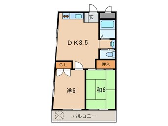 間取図 明政ハイツ