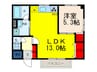 ﾌｧﾐｰﾙ20 1LDKの間取り