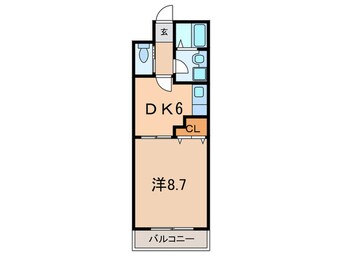 間取図 クレシェンド岡本