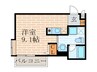 SOUTH　SQUARE-Ⅰ 1Rの間取り