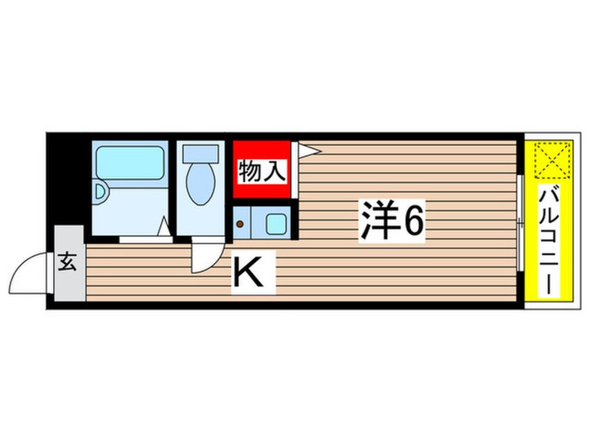 間取図 シャーツ石橋