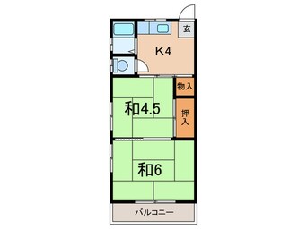 間取図 梶井ハイツ