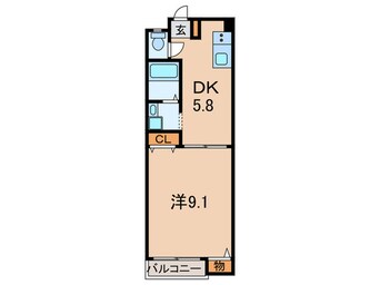 間取図 グレイス川西北館