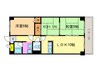 パ－クサイドコ－プ林 3LDKの間取り