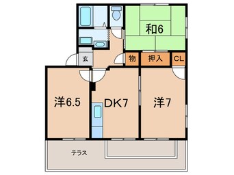 間取図 ハイツ宮ノ下Ａ棟