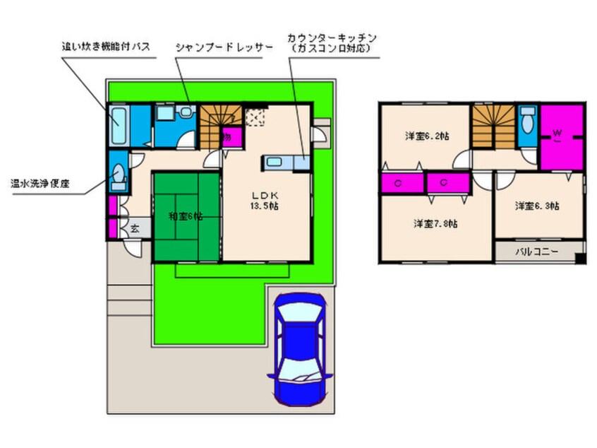 間取図 喜多村タウンハウス