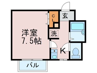 間取図 クオレ千里山