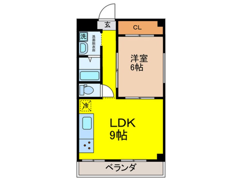 間取図 西田辺Premiere