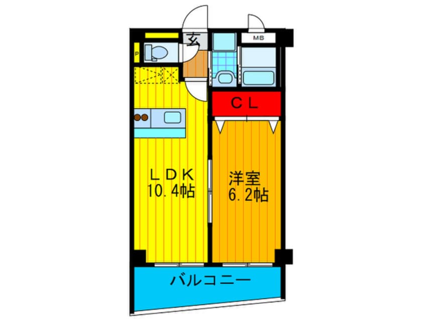 間取図 エビデンス三津屋