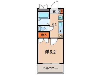 間取図 辰美ハイツ(202以外)