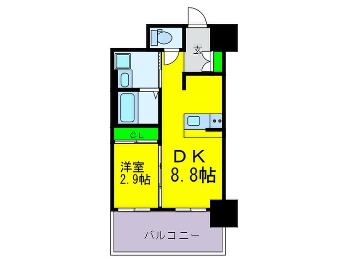 間取り図 サザンクレスト七道シエル