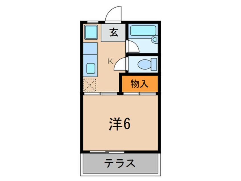 間取図 六甲ドミトリー