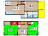 池永テラスハウス 3DK+Sの間取り