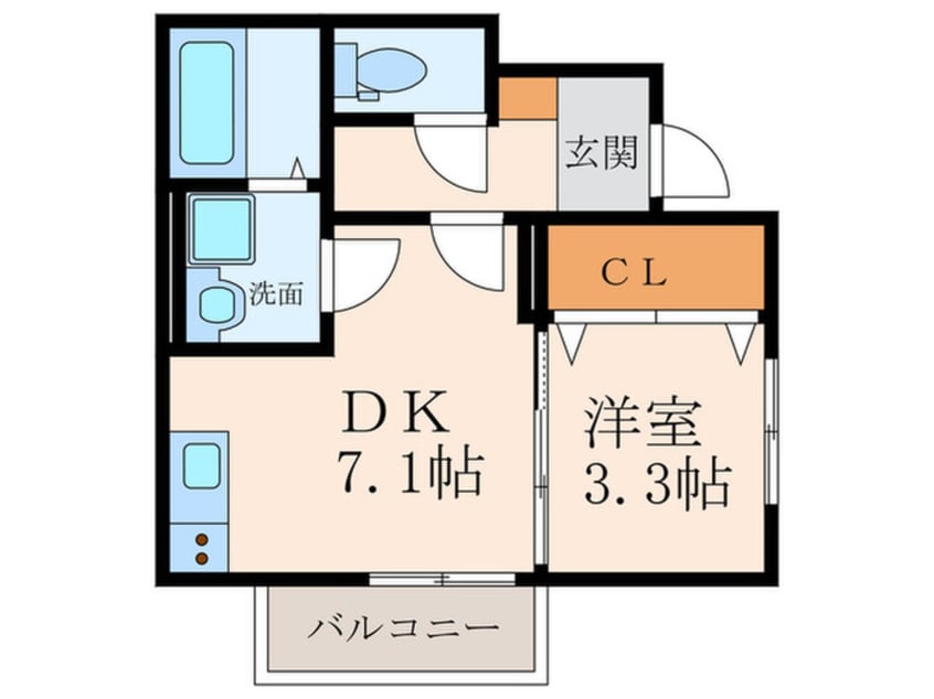 間取図 Ｔメゾン