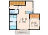 Ｔメゾン 1LDKの間取り