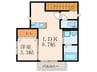 Ｔメゾン 1LDKの間取り