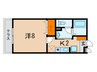 セジュ－ル赤坂 1Kの間取り