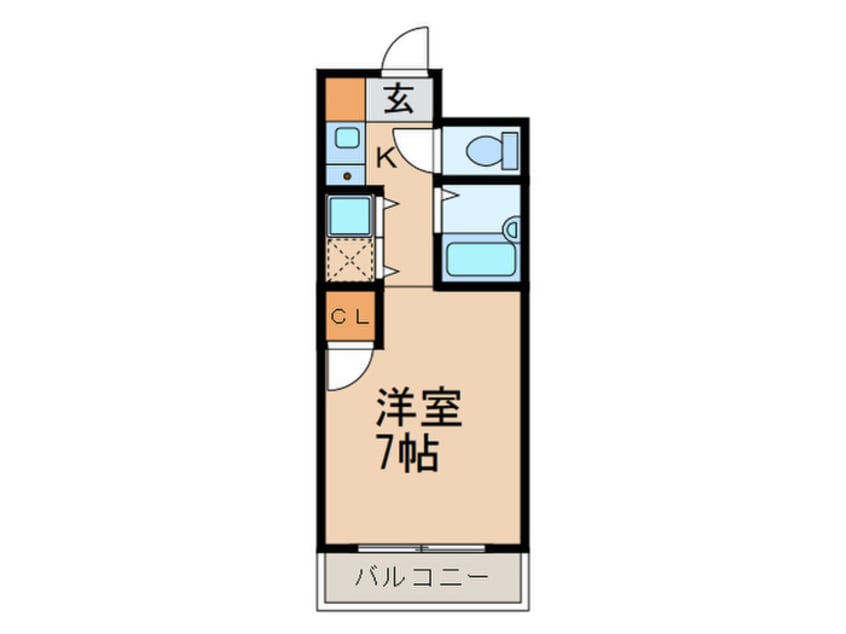 間取図 サザンフィ－ルド