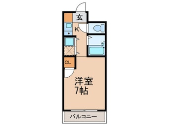 間取図 サザンフィ－ルド