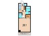 Ｅｎｕｚ４５ 1Kの間取り