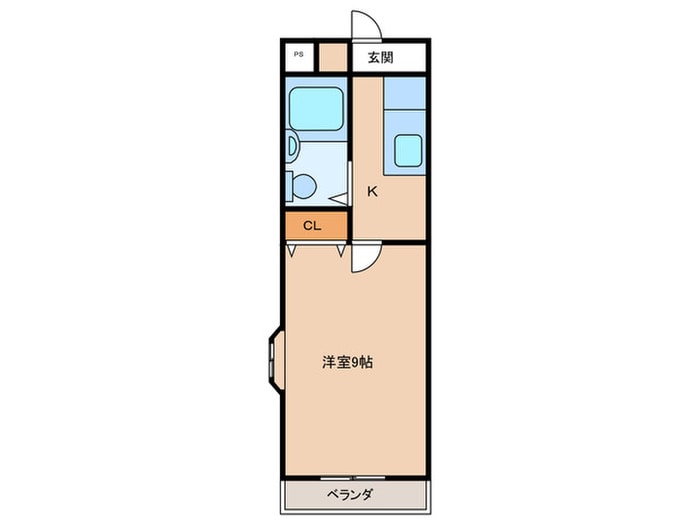 間取り図 グリ－ンハイム井上Ⅰ