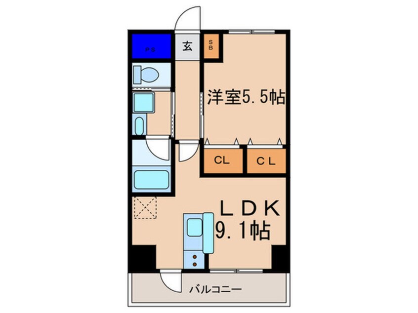 間取図 Ｒａｄｉａｎｔ