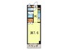 カーマ　エスパッソ 1Kの間取り