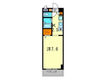 間取図 カーマ　エスパッソ