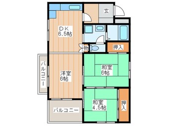 間取図 ガレリア清水町レジデンス