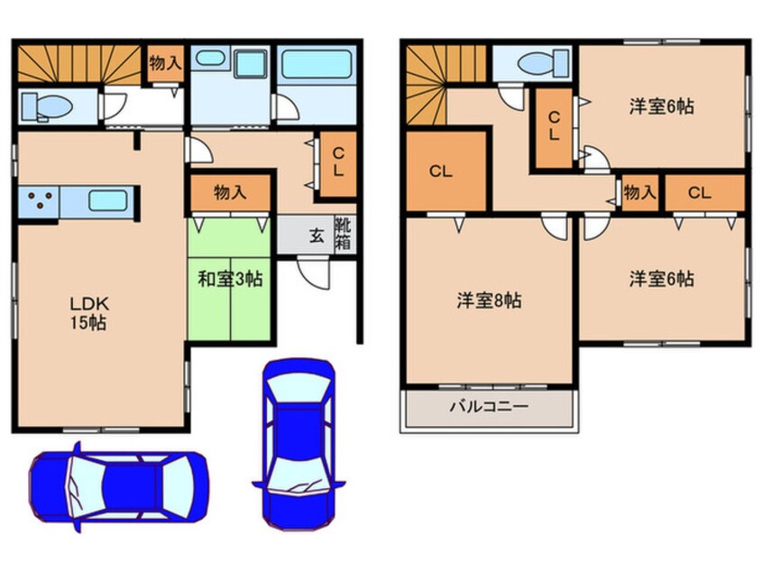 間取図 摩湯町Ｆ様邸戸建